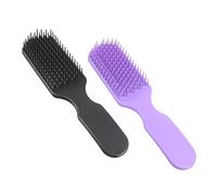 HEALLILY 2Pcs Detangling Comb Massage Comb 6.68X1.57X0.79Inch Unique Design Ergonomic Handle Wide Application Scalp Massage Women Men Hairdressing Salon Hair Care