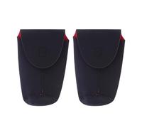 HEALLILY 2pcs Diving Material Lens Bag Crash-Proof Lens Sleeve Easy to Carry for Photography Enthusiasts
