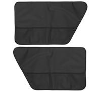 HEALLILY 2pcs Dog Car Door Protector Cover Oxford Cloth Scratch Resistant Waterproof Car Door Cushion for Pet Vehicle Travel Accessories