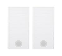 HEALLILY 2Pcs Eyelash Extension Pallet Tray Glass Lash Holder for Adhesive Glue Medium Salon False Lashes Stand for Volume Fan Making