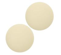 HEALLILY 2pcs Glow Dark Hockey Balls Luminous Street and Ice Hockey Training Gear for Indoor Outdoor Use Nighttime Play Safety