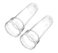 HEALLILY 2pcs Ice Column Tubes Plastic Reusable Cooling Rods for Beer Tower Bar Accessories, Freezable Ice Pillar Storage Tubes for Whiskey and Cocktail Drinks