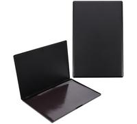 HEALLILY 2pcs Large Magnetic Empty Eyeshadow Pallet Lightweight Abs Makeup Palette Tray Wear Resistant for DIY Eyeshadow and Make up On-the-go