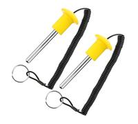 HEALLILY 2pcs Magnetic Weight Stack Pin Steel Workout Machine Pin with Quick Release Handle Compatibility for Home Gym and Commercial Exercise Equipment Ergonomic Grip for Safety and