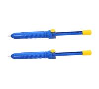 HEALLILY 2pcs Manual Desoldering Pump Solder Sucker Vacuum Solder Extraction Tool Handheld Desoldering Aid for Cleanup and Removal in Electronic Welding
