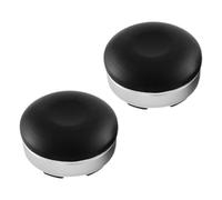 HEALLILY 2pcs Mini Laptop Heightening Stand Bracket for Laptop with Strong Bearing and Silicone Pads to Reduce Wrist Fatigue