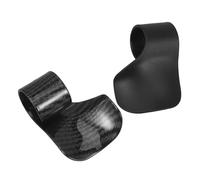 HEALLILY 2pcs Motorcycle Cruise Control Throttle Grip with Wrist Rest Fatigue Handlebar Accelerator Assistant for Motorbike ATV and Scooter with Pattern in Black