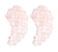 HEALLILY 2pcs Natural Jade Eye Mask for Sleeping and Plane Travel Portable Cold Compress Eye Patch to Reduce Puffiness Sturdy Lightproof Design for Soothing Skin Care