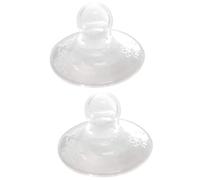 HEALLILY 2pcs Nipple Aspirator Nipple Pullers Nipple Corrector Nipple Cups Suckers Everters Extractor for Flat and Inverted Nipples Treatment Enlarger
