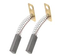 HEALLILY 2pcs Replacement Carbon Brushes Generator Brush Set Metal for Generator Motor, Engineering Vehicle and Farm Truck Alternator Maintenance