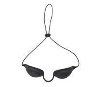 HEALLILY 2pcs Safety Tanning Goggles IPL Eye Patch Red Blue Light Eye Protection Sunbed Eyewear Eyepatch Eyeshields for Patients in IPL, UV, Infrared LED Light Therapy (Black)