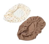 HEALLILY 2pcs Soft Cotton Changing Mat Cover for Nursery, Breathable and Washable Diaper Changing Table Cover that Retains Shape and Softness, for Families with Multiple Babies