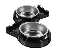 HEALLILY 2pcs Stainless Steel Wall-mounted Ashtray for Smoking Tray Cigarette Ashtray for Bathroom Home Office