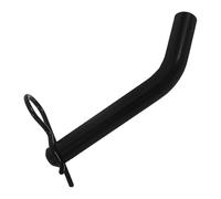 HEALLILY 2pcs Trailer Hitch Pin Clip for Boat Atv Heavy Duty Stainless Steel Carbon Steel Black Square Multipurpose Use Universal Fit Design for Towing on Road