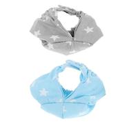 HEALLILY 2pcs Washable Small Animal Diapers for Tiny Animals and Rabbits, Reusable Cotton Pet Diapers with Star Pattern, Replaceable Design for Daily Adventures and Outdoor Trips