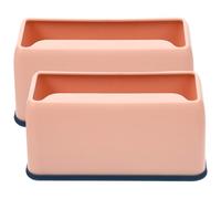 HEALLILY 2pcs Wear-resistant Cat Litter Scooper Holder Plastic Scoop Base Stand for Household Litter Scoop Storage in Kitchen Bathroom