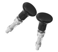 HEALLILY 2pcs Weight Stack Pins for Cable Machine, Gym Equipment Pins with Wide Compatibility and Enhanced Safety Connection, Black Plastic and Steel Fitness Equipment Parts for Gym Machine