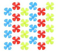 HEALLILY 30pcs 4-blade Plastic Model Plane Propellers for DIY Projects and Repair Parts, Lightweight Pp Material Inspiring Creativity and Visualizing Scientific Principles