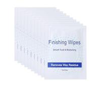 HEALLILY 30pcs Wax Removal Wipes for Skin Post Waxing Cleanup, Soft and Comfortable Non-woven Fabric Wipes with Glycerin, Portable Travel Wax Residue Remover for Smooth Skin Care