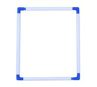 HEALLILY 35x45cm Embroidery Clip Frame Handheld Cross Stitch Frame PVC Quilting Needlework Frame Hoop for DIY Projects (Random Color)