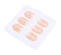 HEALLILY 3pcs Adhesive Bandages Non-Woven Flexible Fabric Wound Closures Bandages Zip Stitch Sterile Sticker for Hemostasis Minor Cuts Finger Scrapes Emergency First Aid Supplies