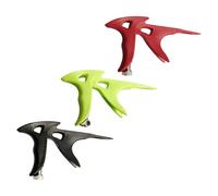 HEALLILY 3pcs Airbrush Grip Holder Set, Portable Plastic Spray Paint Tool Accessories with Ergonomic Trigger Grips, Compatible Miniature Painting Handles for DIY Model Airbrush Painting