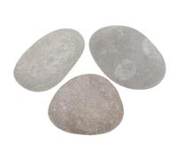 HEALLILY 3pcs Tortoises Basking Stones Turtle Tank Decorations Stone with Flat Surface Convenient to Install and Will Not Rot Deformation 4.72x2.75x0.39in Aquarium Landscaping Decor