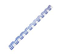 HEALLILY 3pcs Water Level Staff Gauge with Reflective PVC Material, Weatherproof and Easy Installation Vertical Depth Gauge Strip for River Dam and Reservoir Use
