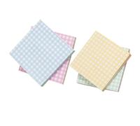 HEALLILY 4 Books of Assorted Color Grid Memo Pads High Durability Paper for Writing and Making Sketches with 60 Sheets Each Non-stick Pads for Writing and Making Sketches, Portable Office