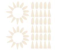 HEALLILY 40pcs Art Sketch Wipe Tool Heads Lightweight Sponge Replacement for Drawing Easy Install Eraser Sponge Tips for Artists Enhance Sketching Creativity and Soft Blending Effects