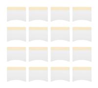 HEALLILY 40pcs Eyebrow Makeup Remover Pads Soft Organic Cotton Rounds for Eyelash Extension Removal Eye Make up Remover Pads Skin Care Tools for Face and Nails