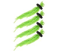 HEALLILY 4pcs Fish Breeding Spawning Mop Spawning Mop Artificial Seaweed Cotton Rope Green Floating for Aquarium Breeding Goldfish Fish