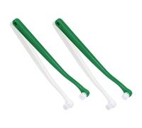 HEALLILY 4pcs Handheld Cat Toothbrush Set with Small Head and Long Handle for Pet Oral Care, Multi-functional Tooth Cleaning and Gum Massage, Plastic and Tpe Material Suitable for Cats
