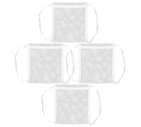 HEALLILY 4pcs Mesh Laundry Shoe Bags for Washing Machine and Dryer 36x44.5cm Sneaker Wash Protector with Zipper Reusable Anti-Scratch Shoe Dryer Pouches for Gym Running