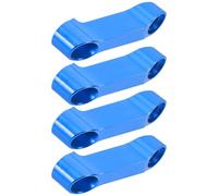 HEALLILY 4pcs Motorcycle Rearview Mirror Extension Bracket Mirror Mount Extension for Motorbike and Electric Scooter Suitable for Various Models Pack