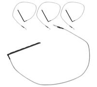 HEALLILY 4pcs Piezo Pickup System for Acoustic and Classical Guitar with Tool-free Setup and Faithful Tone Reproduction, Metal Transducer Pickup Rods for Guitar Accessories