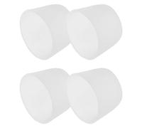 HEALLILY 4pcs Silicone Flute and Ocarina Mouthpiece Caps Protector, Easy to Remove, Prevents Wear, for Practicing at Home Or Performing on Stage Musical Instrument Accessories