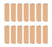 HEALLILY 50pcs Kraft Paper Boxes Lip Balm Wrapping Box Sturdy Eco-friendly Small Size 3.34x0.79x0.79inch for Professional Shop Packing and Packaging
