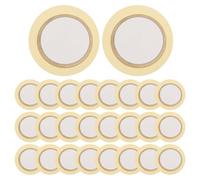 HEALLILY 50pcs Piezo Discs Piezoelectric Ceramic Transducer Buzzer Film Gasket for Acoustic Pickup in Electronic Devices