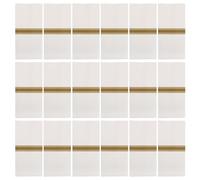 HEALLILY 50pcs Prefolded Pocket Napkin Wedding Dinner Napkins Elegant Gold Print Dust-Free Paper Hygienic Pocket Design Virgin Wood Pulp Event