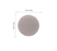 HEALLILY 50pcs Roof Headliner Repair Kit with Cloth and Fixing for Roof Liner Repair Durable Mounting Buttons for Ceiling Fabric Easy Installation Gray Interior for Sag Prevention
