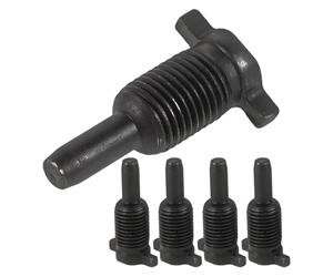 HEALLILY 5pcs Replacement Jack Return Valve and Release Screw for Floor and Vertical Jacks, Iron Material with Reliable Performance, Suitable for Automotive Repairs above 32 Tons