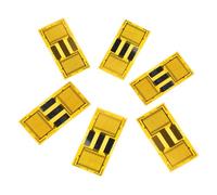 HEALLILY 6pcs High Precision Load Sensing Strain Gauge Bf1000-2gb 1000ohm Half Bridge Sensor Foil Gauge with Solderfree Full Bridge Circuit Design for Electronic Scales and Pressure Sensor