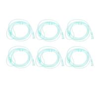 HEALLILY 6Pcs Nasal Cannula Soft Oxygen Cannula Adult High- Flow Comfort Cannula 1. 5 Meters CPAP Accessories for Elderly Paticent