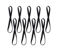 HEALLILY 9pcs Athletic Sports Headbands Non-Slip Elastic Sport Mini Head Bands Hair Accessories for Jogging Vollyball Men Women Kids (Black)
