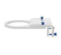 HEALLILY Acrylic Filter Sock Bracket for Aquarium Flexible Telescopic Design and Easy to Clean White Filter Bag Holder Suitable for Fish Tank Use