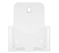 HEALLILY Acrylic Wall Mounted Magazine Rack and File Organiser with Simple Design for Easy to Move and Organising Reports, for Office Workers as A Brochures Holder Or Pamphlets