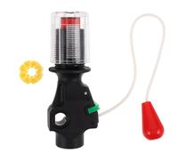 HEALLILY Automatic and Manual Life Vest Inflator Device Replacement with Rapid Inflation Switch for Fishing Sailing Outdoor Water Sports Stainless Steel Cylinder Accessory