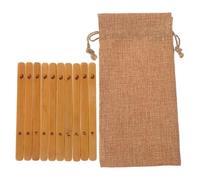 HEALLILY Bamboo Divination Sticks Versatile Uses for Home Decoration and Traditional Chinese Astrology with Elegant Appearance 10pcs for Telling and Buddhist Practice