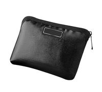 HEALLILY Battery Storage Bag Portable Design with Glass Fiber Cloth Material Double-sided Waterproof Fireproof for Safe Cellphone and Wallet Storage, for Home Organisation and Explosion